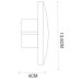 Настенный светильник Nimbo A1506AP-1WH Arte Lamp