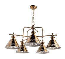 Подвесная люстра Kensington A1511LM-5PB Arte Lamp