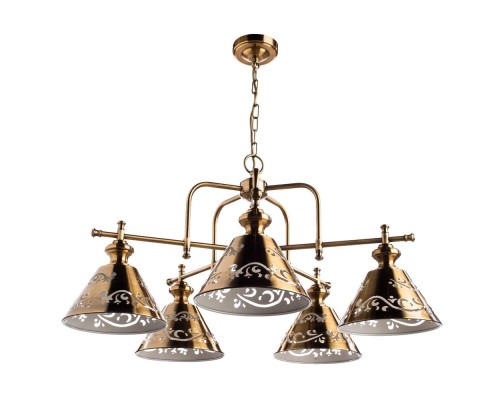 Подвесная люстра Kensington A1511LM-5PB Arte Lamp Подвесная люстра Kensington A1511LM-5PB Arte Lamp
