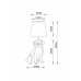 Настольная лампа Bobby A1512LT-1WH Arte Lamp
