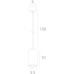 Подвесной светильник Canopus A1516SP-1WH Arte Lamp