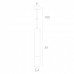 Подвесной светильник Ridget A1520SP-1WH Arte Lamp