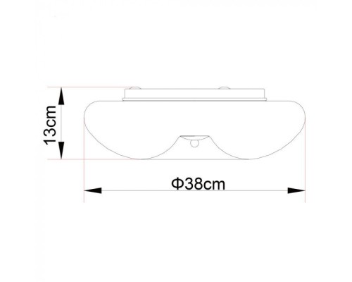 Потолочный светильник Flushes A1531PL-3WH Arte Lamp Потолочный светильник Flushes A1531PL-3WH Arte Lamp