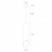 Подвесной светильник Pilon-silver A1536SP-1WH Arte Lamp
