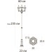 Наземный фонарь Madrid A1542PA-3BN Arte Lamp
