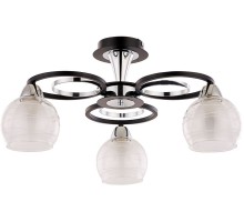 Потолочная люстра Ginevra A1604PL-3BK Arte Lamp