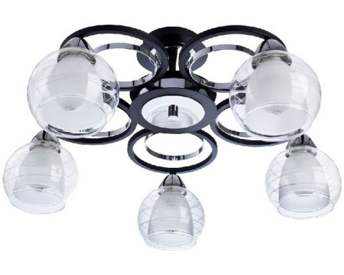 Потолочная люстра Ginevra A1604PL-5BK Arte Lamp Потолочная люстра Ginevra A1604PL-5BK Arte Lamp