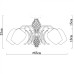 Потолочная люстра Dina A1608PL-5CC Arte Lamp
