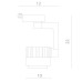 Трековый светильник Vigile A1630PL-1BK Arte Lamp