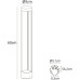 Наземный светильник New York A1660PA-1BK Arte Lamp