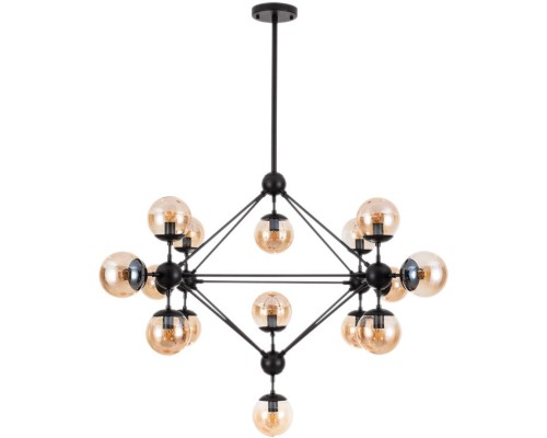 Потолочная люстра Bolla A1664SP-15BK Arte Lamp Потолочная люстра Bolla A1664SP-15BK Arte Lamp