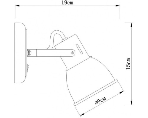 Спот Jovi A1677AP-1BK Arte Lamp Спот Jovi A1677AP-1BK Arte Lamp