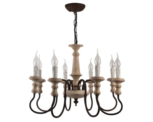 Подвесная люстра Woodstock A1700LM-8BR Arte Lamp Подвесная люстра Woodstock A1700LM-8BR Arte Lamp