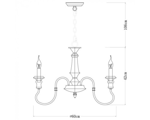 Подвесная люстра Woodstock A1700LM-8BR Arte Lamp Подвесная люстра Woodstock A1700LM-8BR Arte Lamp