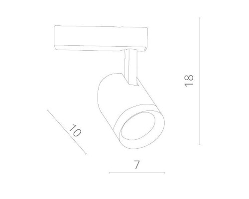 Трековый светильник Soffitto A1710PL-1BK Arte Lamp Трековый светильник Soffitto A1710PL-1BK Arte Lamp