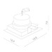 Точечный светильник Cardani A1712PL-1WH Arte Lamp