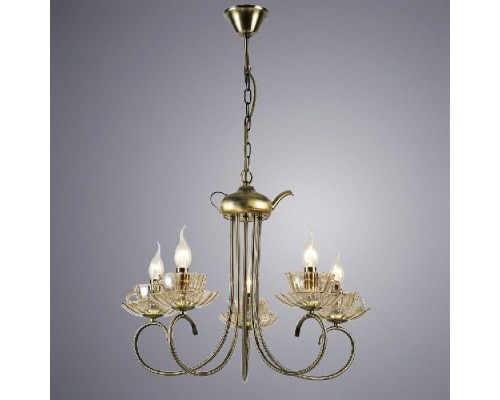 Подвесная люстра Tet-a-tet A1750LM-5AB Arte Lamp Подвесная люстра Tet-a-tet A1750LM-5AB Arte Lamp
