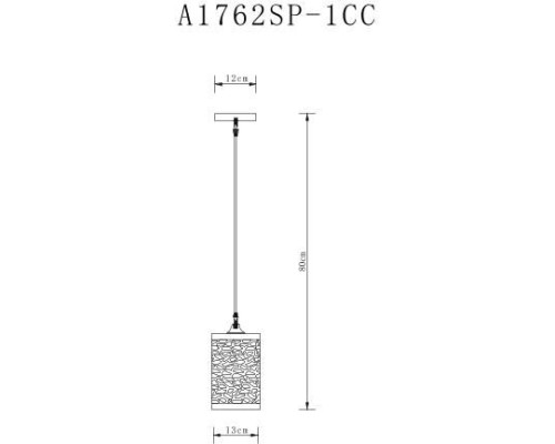 Подвесной светильник Bronn A1762SP-1CC Arte Lamp Подвесной светильник Bronn A1762SP-1CC Arte Lamp