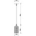 Подвесной светильник Bronn A1771SP-1CC Arte Lamp