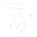 Трековый светильник Amico A1830PL-1WH Arte Lamp