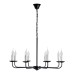 Подвесная люстра Graff A1857LM-8BK Arte Lamp