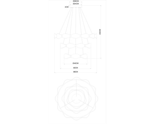 Подвесная люстра Grace A1868SP-3PB Arte Lamp Подвесная люстра Grace A1868SP-3PB Arte Lamp