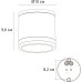 Потолочный светильник уличный Nunki A1910PF-1BK Arte Lamp