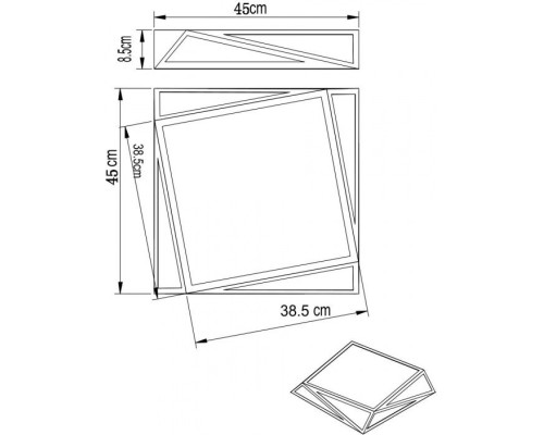 Потолочный светильник Multi-piazza A1929PL-1BK Arte Lamp Потолочный светильник Multi-piazza A1929PL-1BK Arte Lamp