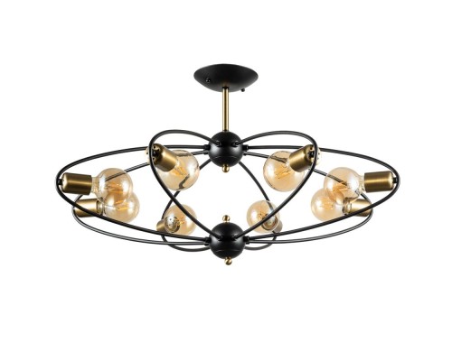 Потолочная люстра Glasgow A1963PL-8BK Arte Lamp Потолочная люстра Glasgow A1963PL-8BK Arte Lamp