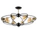 Потолочная люстра Glasgow A1963PL-8BK Arte Lamp