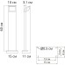 Наземный светильник Metropolis A1991PA-1BK Arte Lamp