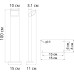Наземный светильник Metropolis A1992PA-1BK Arte Lamp