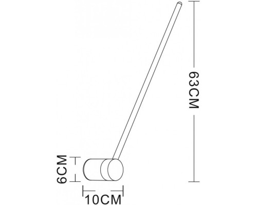 Бра Polis A2027AP-1BK Arte Lamp Бра Polis A2027AP-1BK Arte Lamp