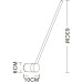 Бра Polis A2027AP-1PB Arte Lamp