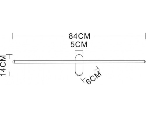 Бра Prima A2028AP-1BK Arte Lamp