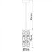 Подвесной светильник Maestro A2031SP-1WA Arte Lamp