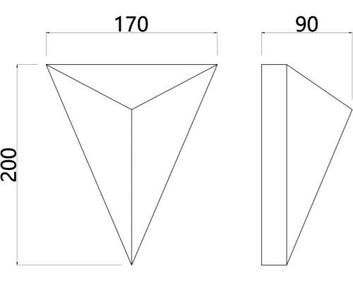 Настенный светильник Trapeze A2033AP-1PB Arte Lamp Настенный светильник Trapeze A2033AP-1PB Arte Lamp