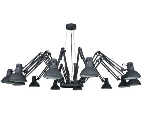 Подвесная люстра Ragno A2043SP-12BK Arte Lamp Подвесная люстра Ragno A2043SP-12BK Arte Lamp