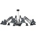 Подвесная люстра Ragno A2043SP-12BK Arte Lamp