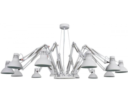 Подвесная люстра Ragno A2043SP-12WH Arte Lamp Подвесная люстра Ragno A2043SP-12WH Arte Lamp