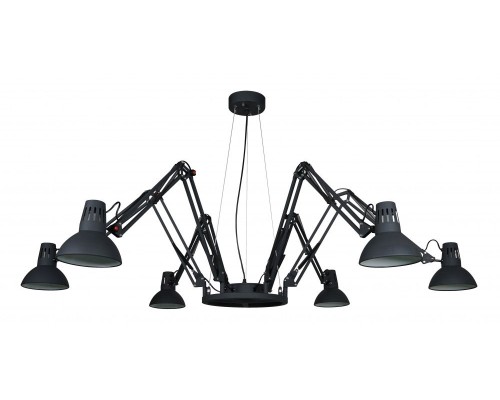 Подвесная люстра Ragno A2043SP-6BK Arte Lamp Подвесная люстра Ragno A2043SP-6BK Arte Lamp