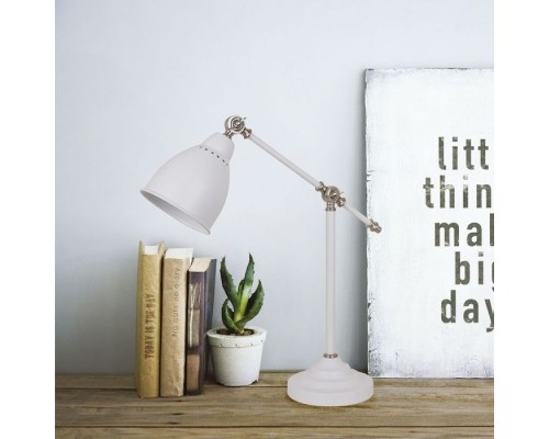 Настольная лампа Braccio A2054LT-1WH Arte Lamp Настольная лампа Braccio A2054LT-1WH Arte Lamp