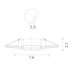 Точечный светильник Basic A2103PL-1BK Arte Lamp