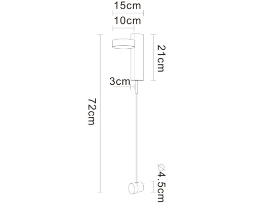 Настенный светильник Mirach A2142AP-10PB Arte Lamp Настенный светильник Mirach A2142AP-10PB Arte Lamp