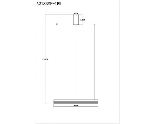 Подвесной светильник Mercury A2183SP-1BK Arte Lamp Подвесной светильник Mercury A2183SP-1BK Arte Lamp