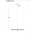 Подвесной светильник Mercury A2183SP-1BK Arte Lamp