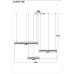 Подвесной светильник Mercury A2185SP-3BK Arte Lamp