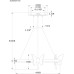 Подвесной светильник Darcy A2187LM-1GO Arte Lamp