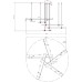 Подвесной светильник Errai A2195SP-5BK Arte Lamp