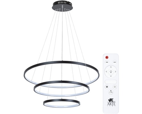 Подвесной светильник Frodo A2197SP-3BK Arte Lamp Подвесной светильник Frodo A2197SP-3BK Arte Lamp